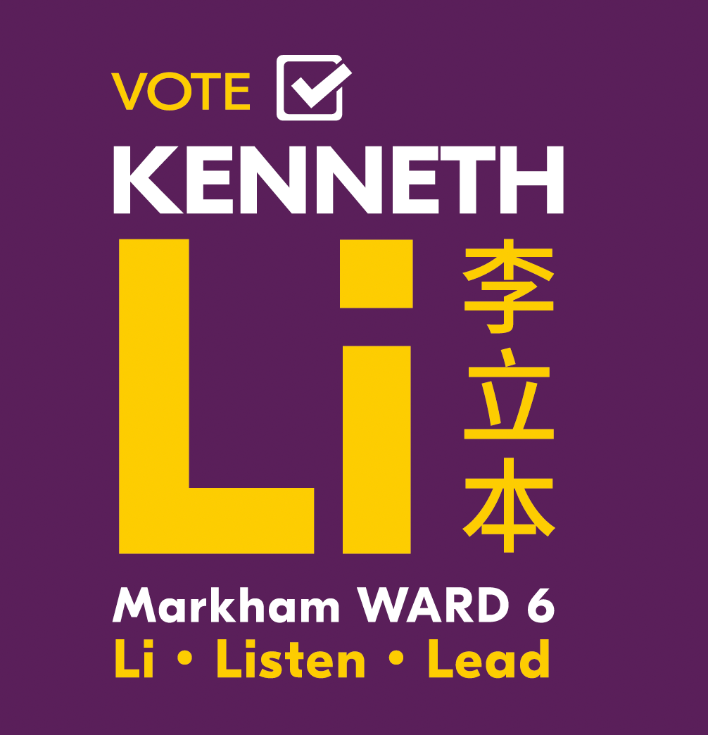Kenneth Li engaging with the Ward 6 community